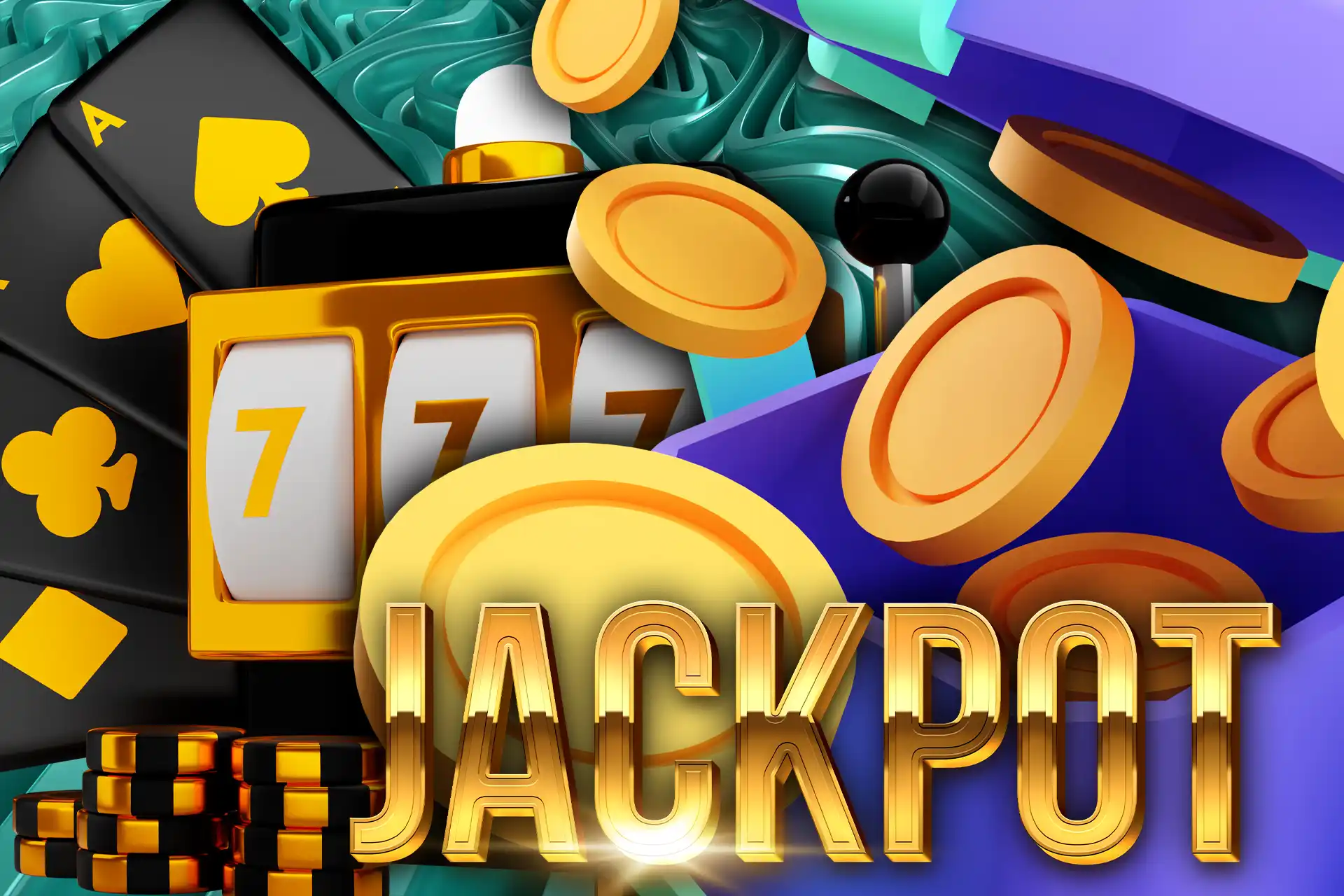 Play jackpot games to win big prizes.
