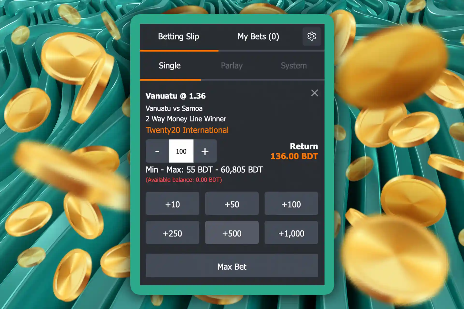 New bettors find it easier to place single bets.