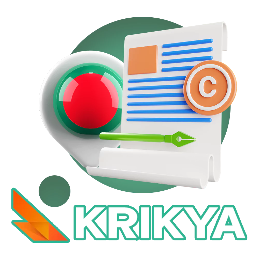 Krikya has all of the requested licenses for proper working.