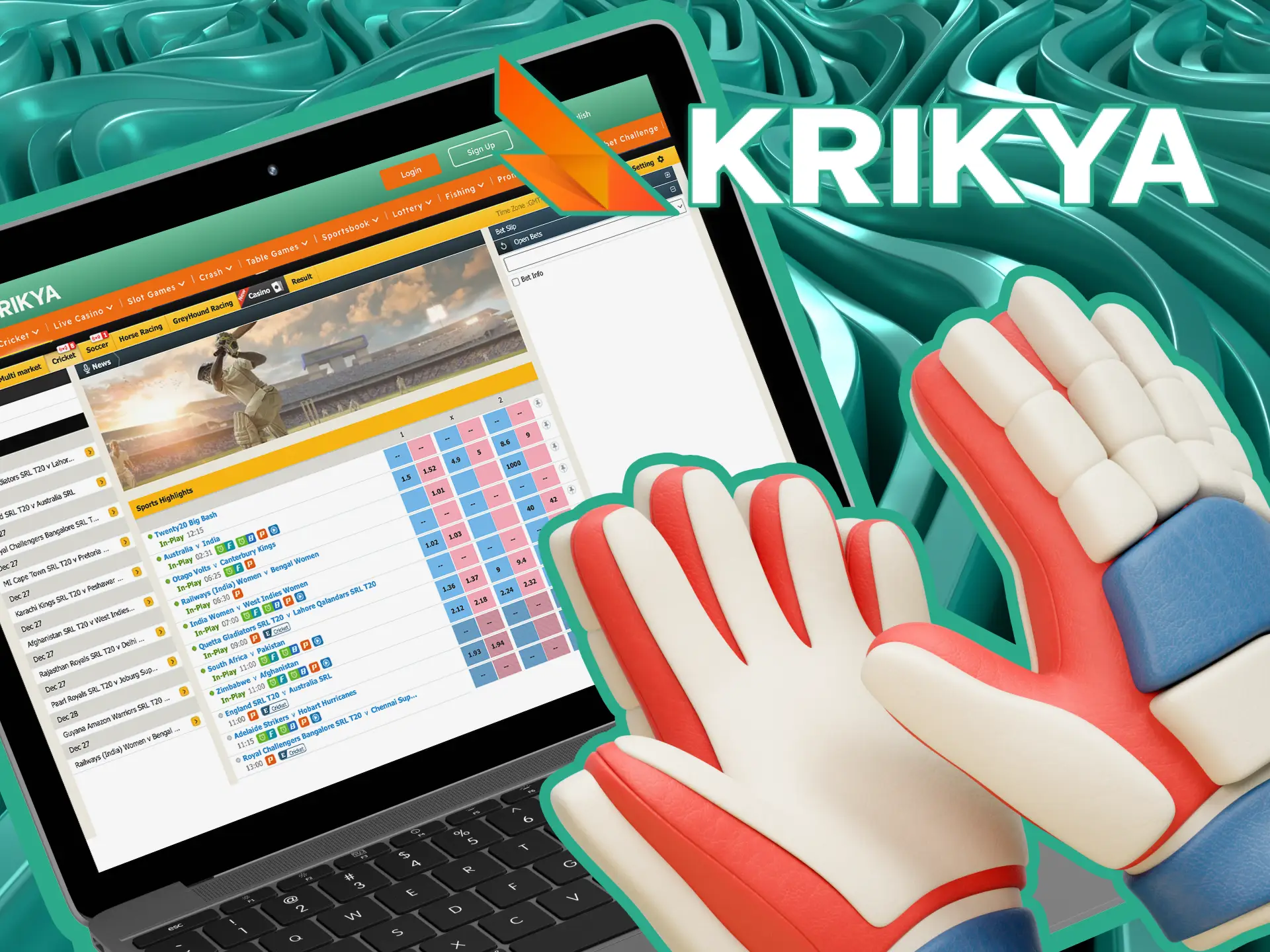 We have prepared tips for you on betting on cricket at the Krikya online casino.