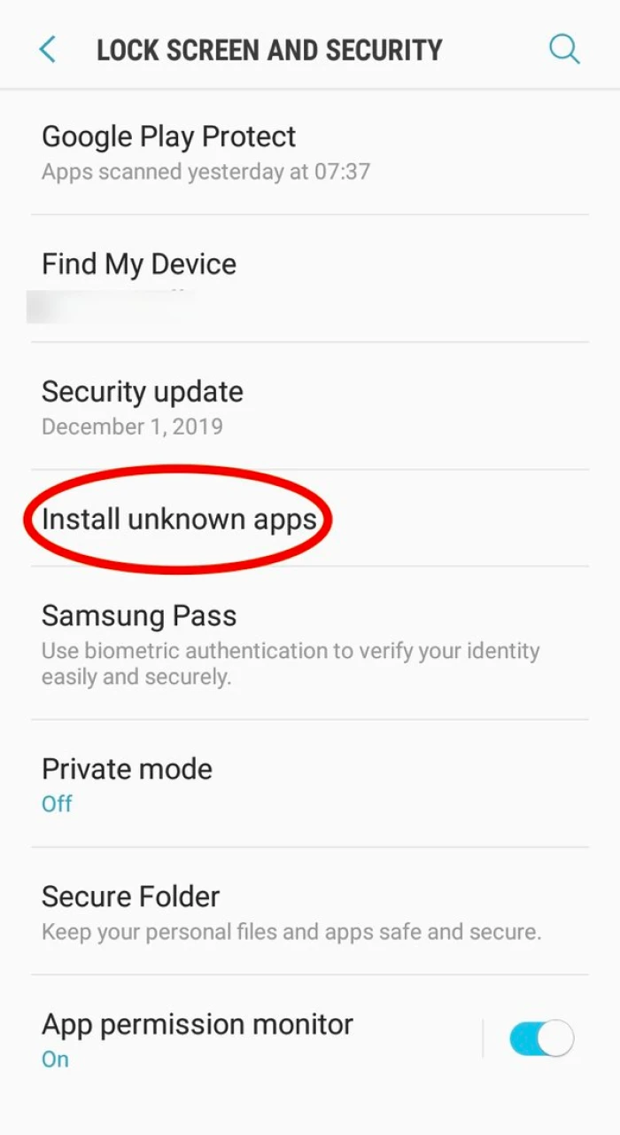 Grant installation permission in settings to safely install the Krikya apk on your Android device outside the Play Store.