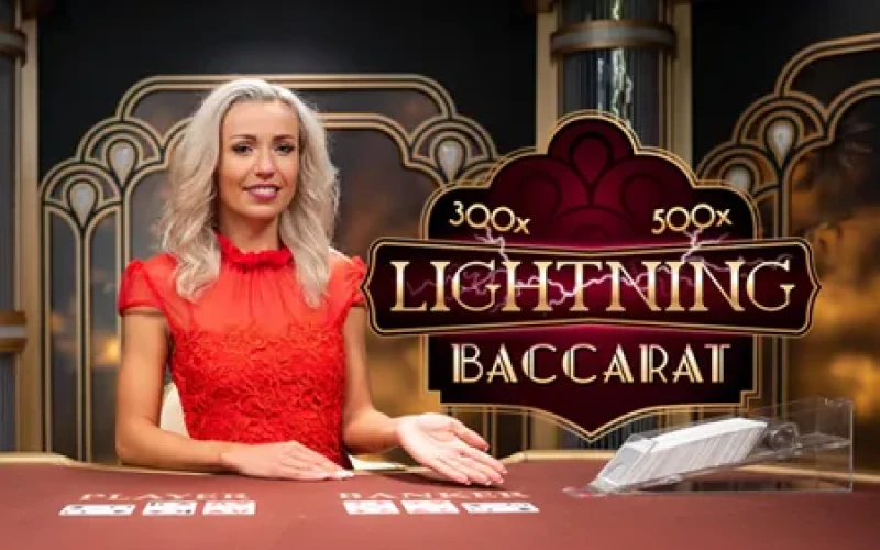 Go to the games live casino section at Krikya online casino and play Baccarat.