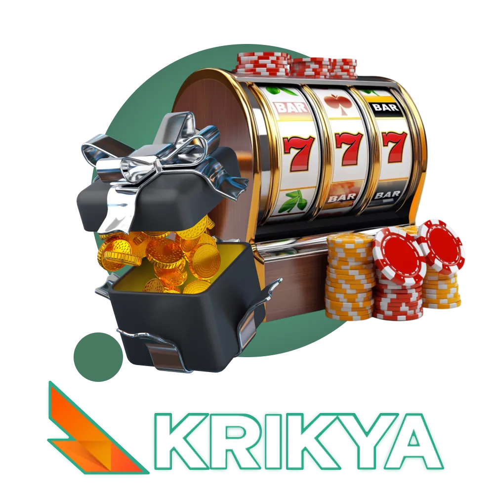 Get your bonuses at Krikya online casino and play your favorite games.