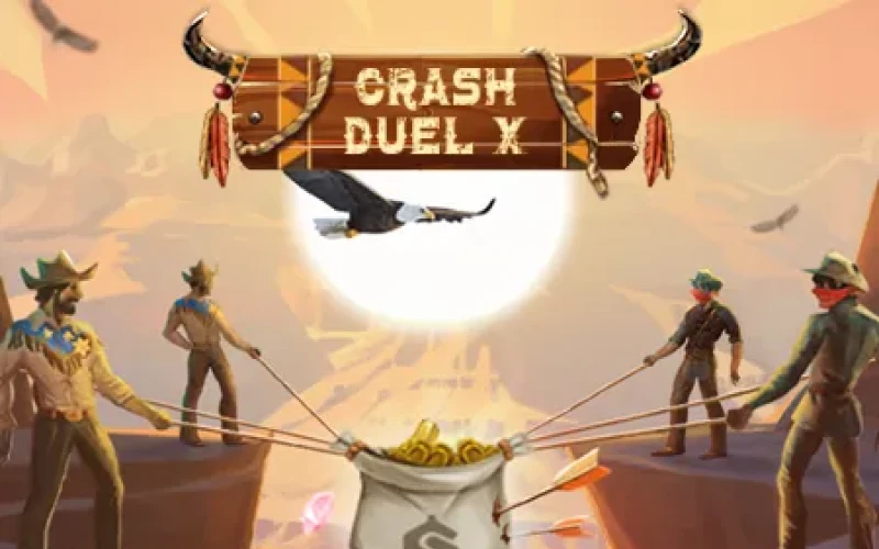 Try your luck in the Crash Duel X game at Krikya online casino.