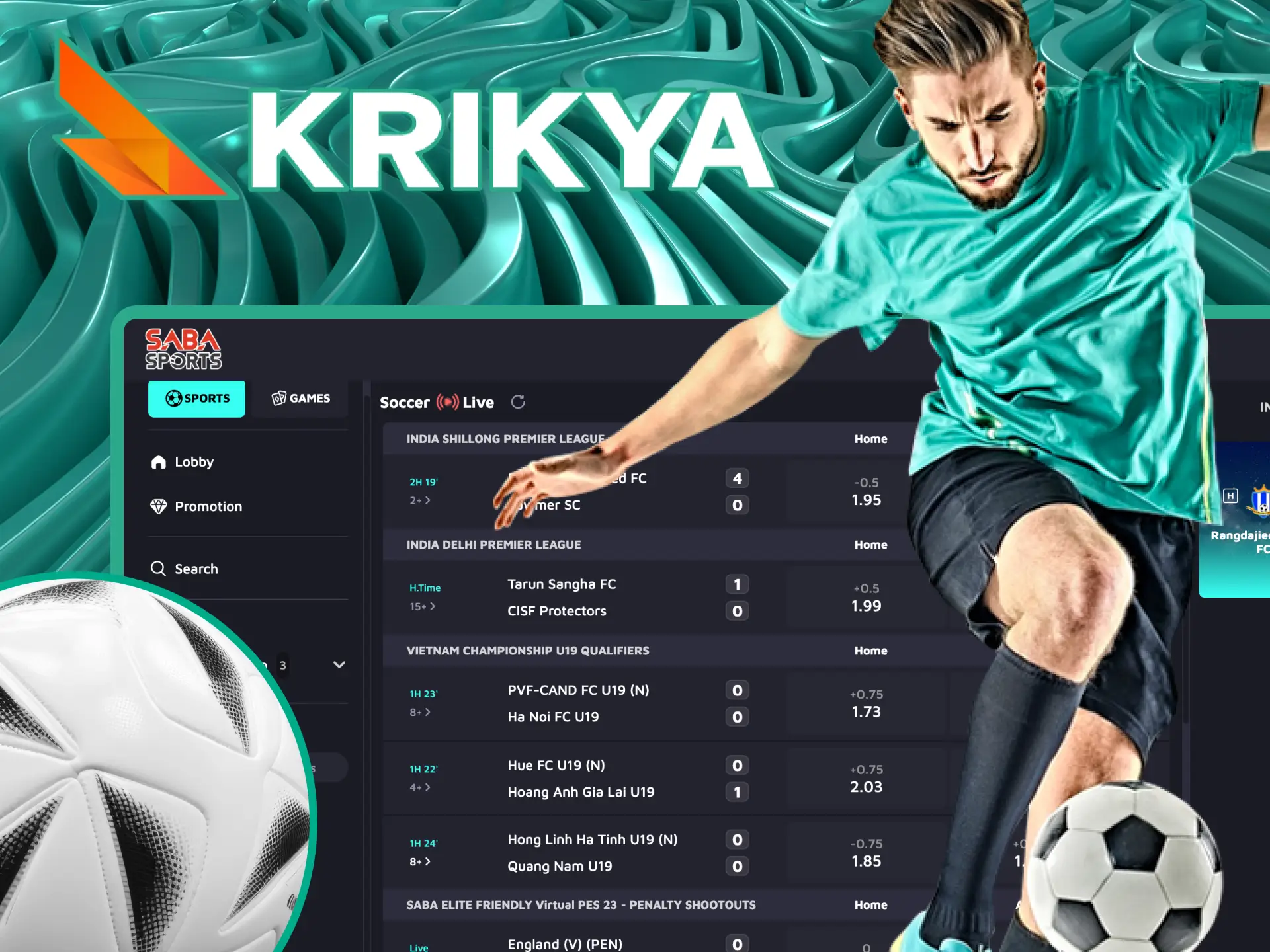 Krikya bet offers football betting on popular tournaments like the FIFA World Cup, UEFA Champions League, and more, with prematch and live betting options for players in Bangladesh.