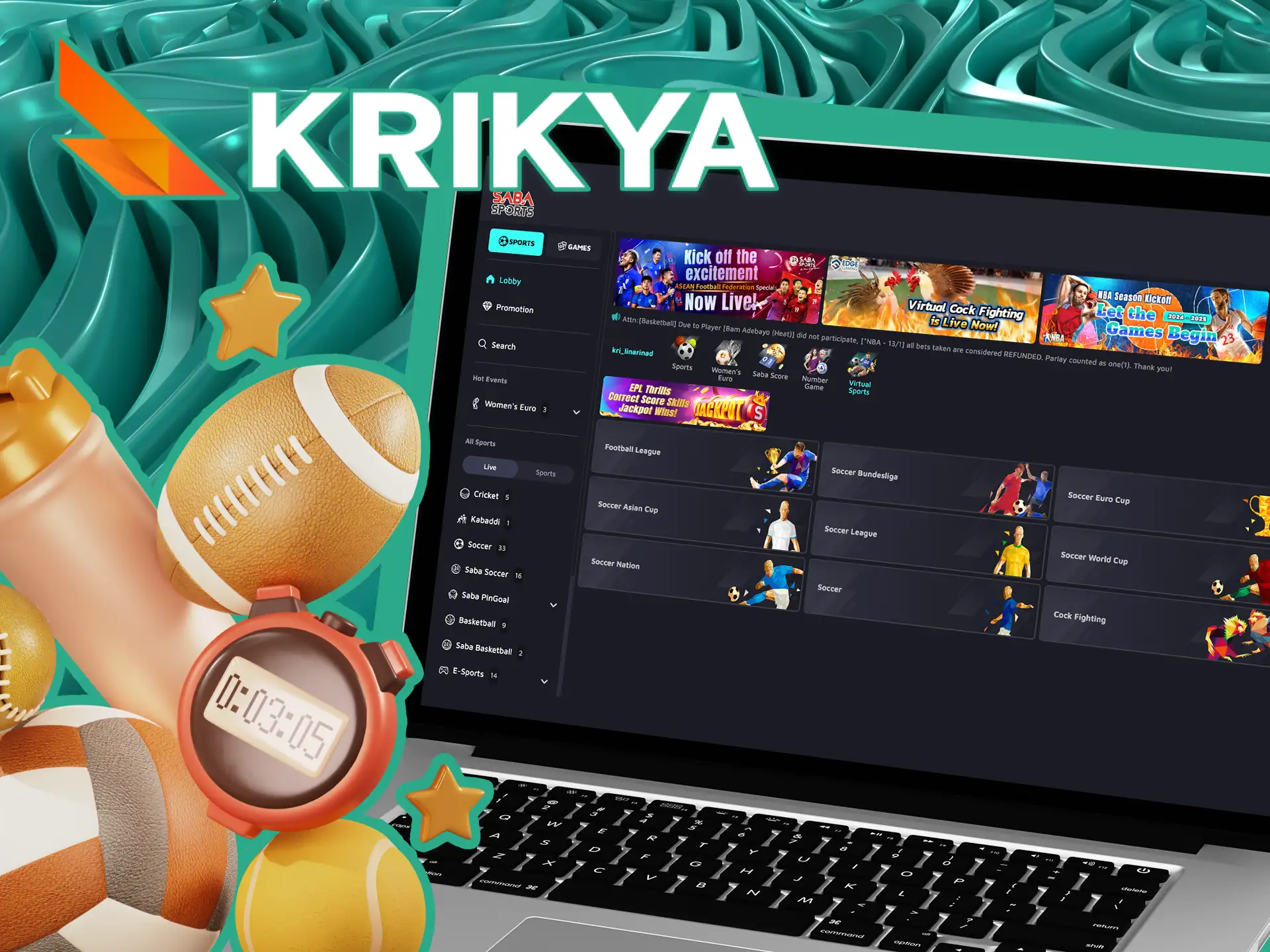 Experience fast-paced virtual sports betting at Krikya online betting, with simulated events in football, cricket, tennis, and more, featuring high-quality graphics and exciting betting options for players in Bangladesh.