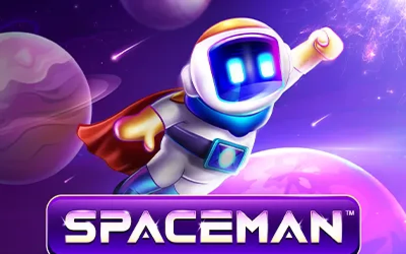 Play and win in the Spaceman game at Krikya online casino.