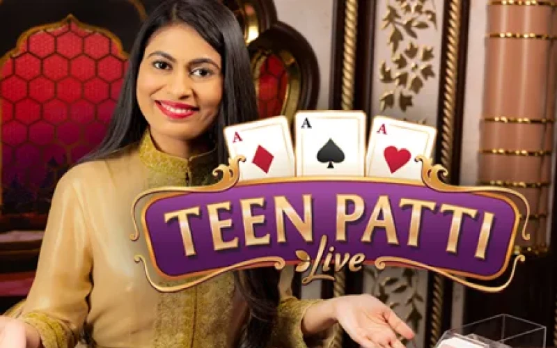 Choose the Teen Patti game at Krikya online casino, play and win.