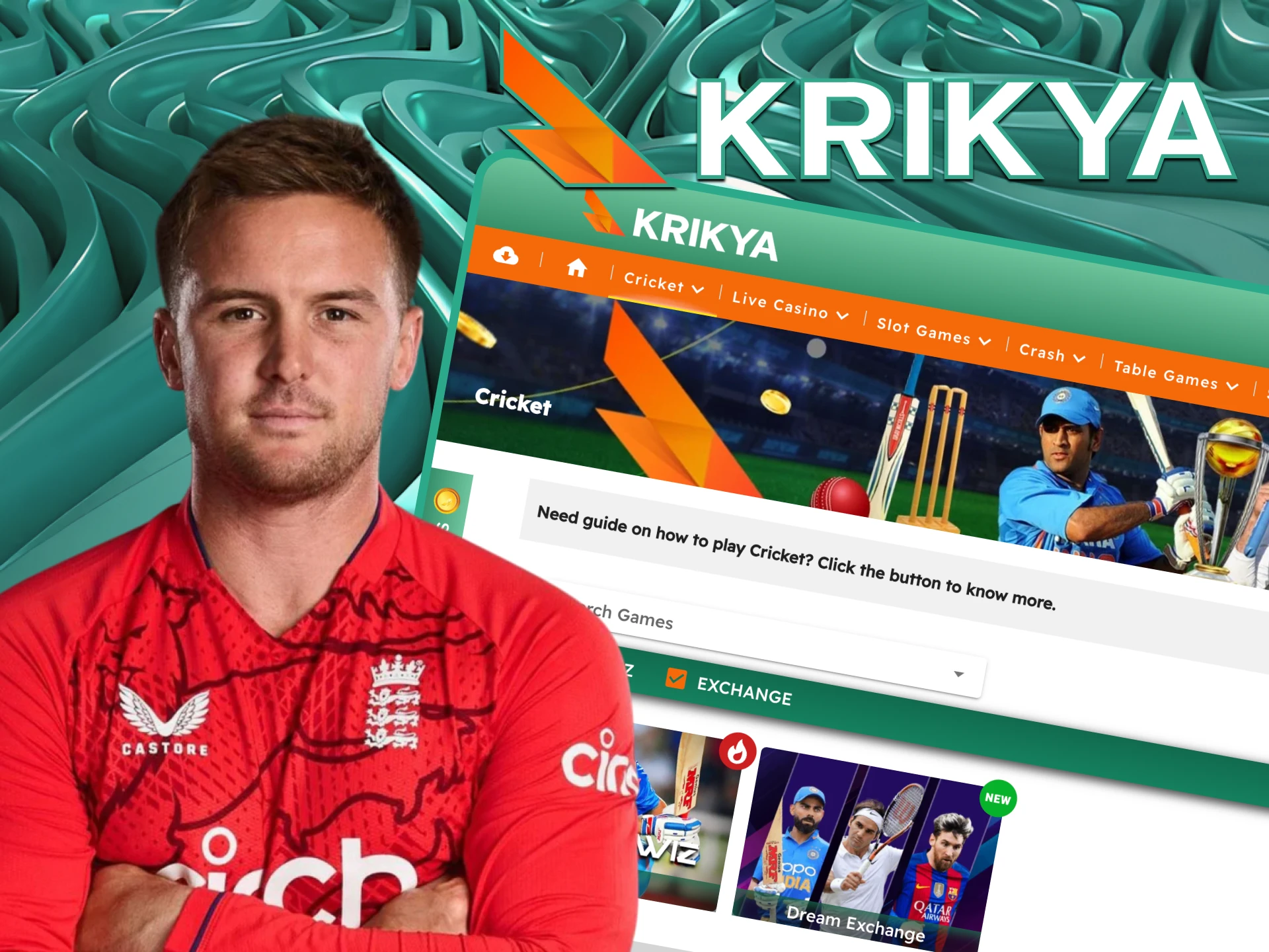 Find out who the Krikya platform ambassador is.