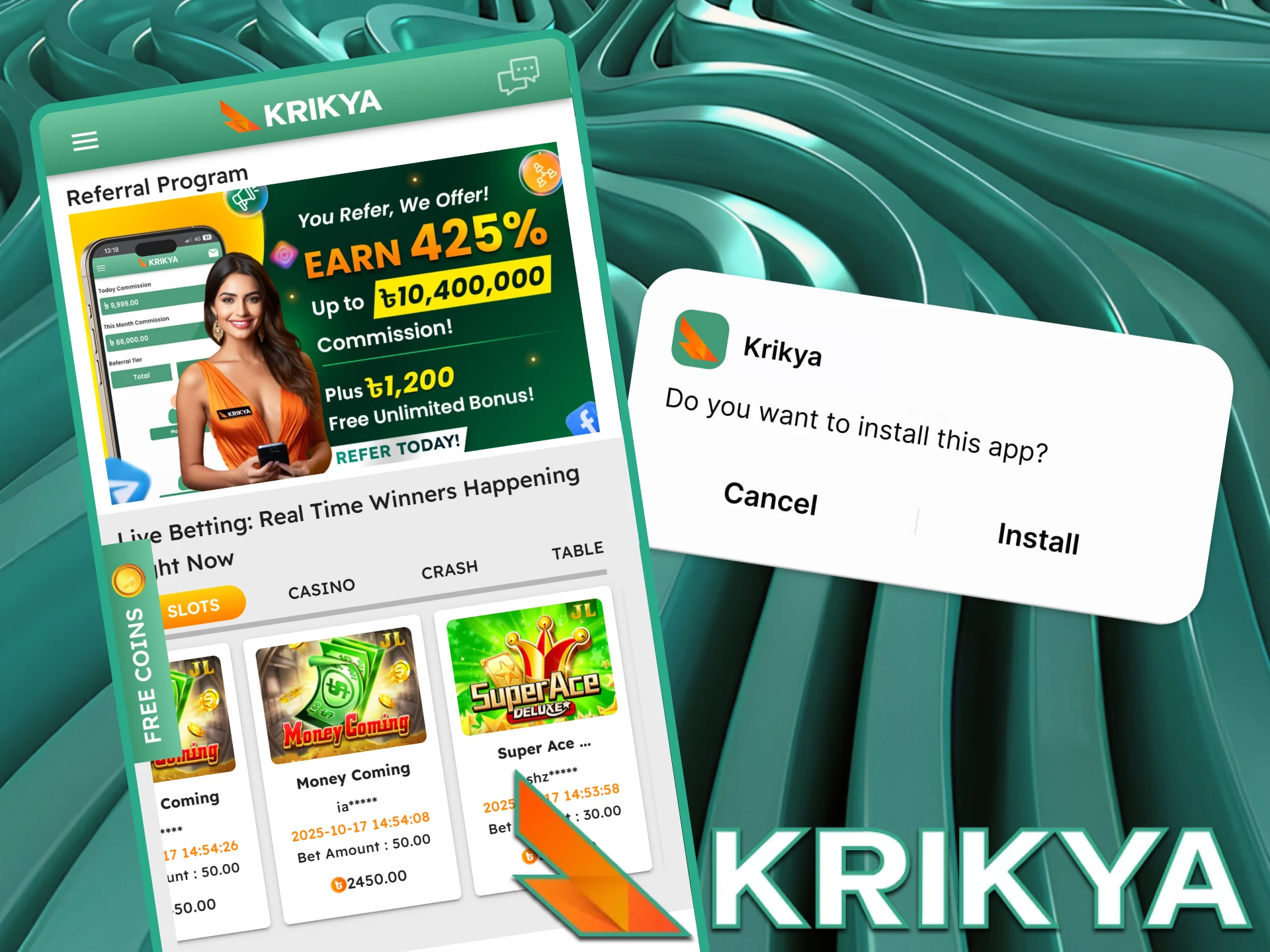 While you can opt for a Krikya app download APK old version, it's not advised as it may lack new features, security updates, and improved performance.