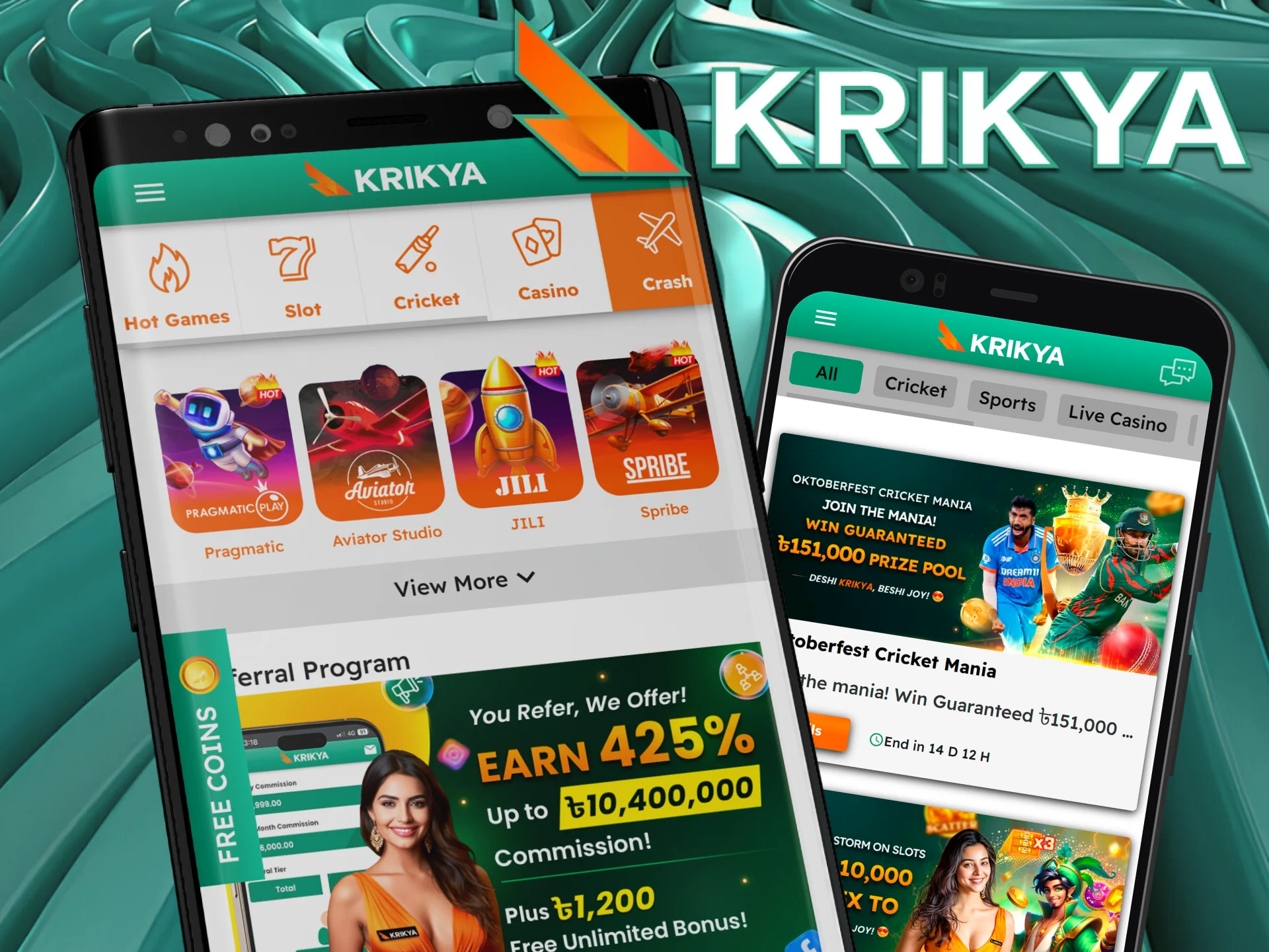 Explore the Krikya mobile version with its adaptive design, offering seamless access to sports betting, casino games, bonuses, and secure transactions on any device.