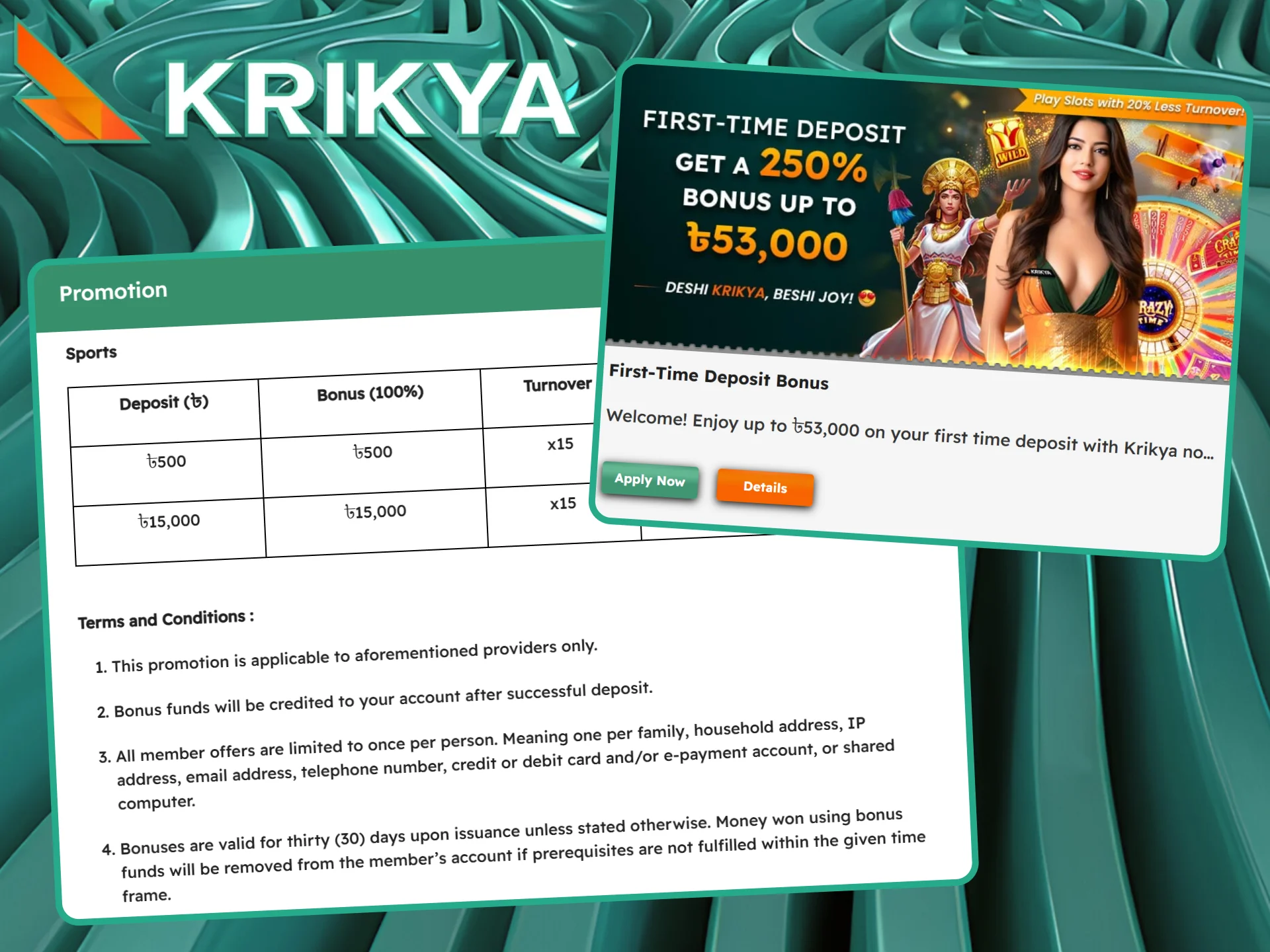Get generous welcome bonus for IPL 2026 betting at Krikya.