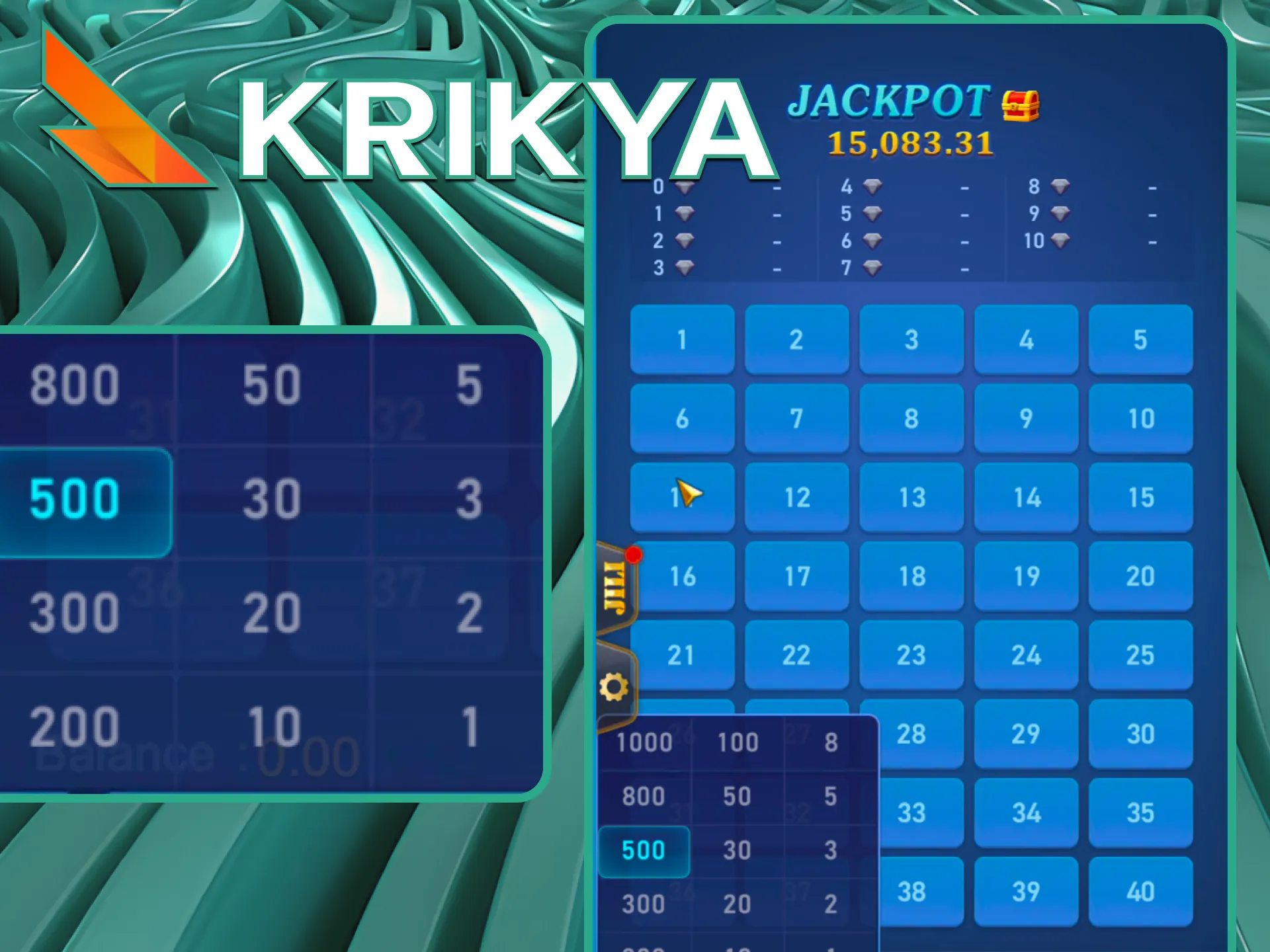 Explore the benefits of playing Keno at Krikya, including fast payouts and provably fair results.