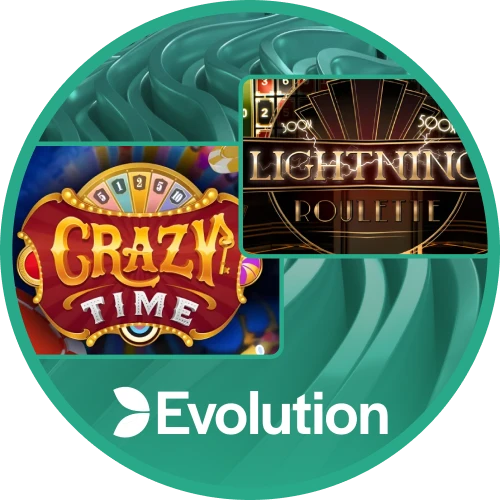 Play premium live dealer tables from Evolution Gaming for an immersive experience.